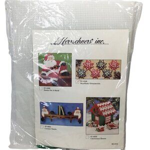 Herrschners Starflake Ornaments Kit Plastic Canvas #57-1840 Snowflakes Stitchery